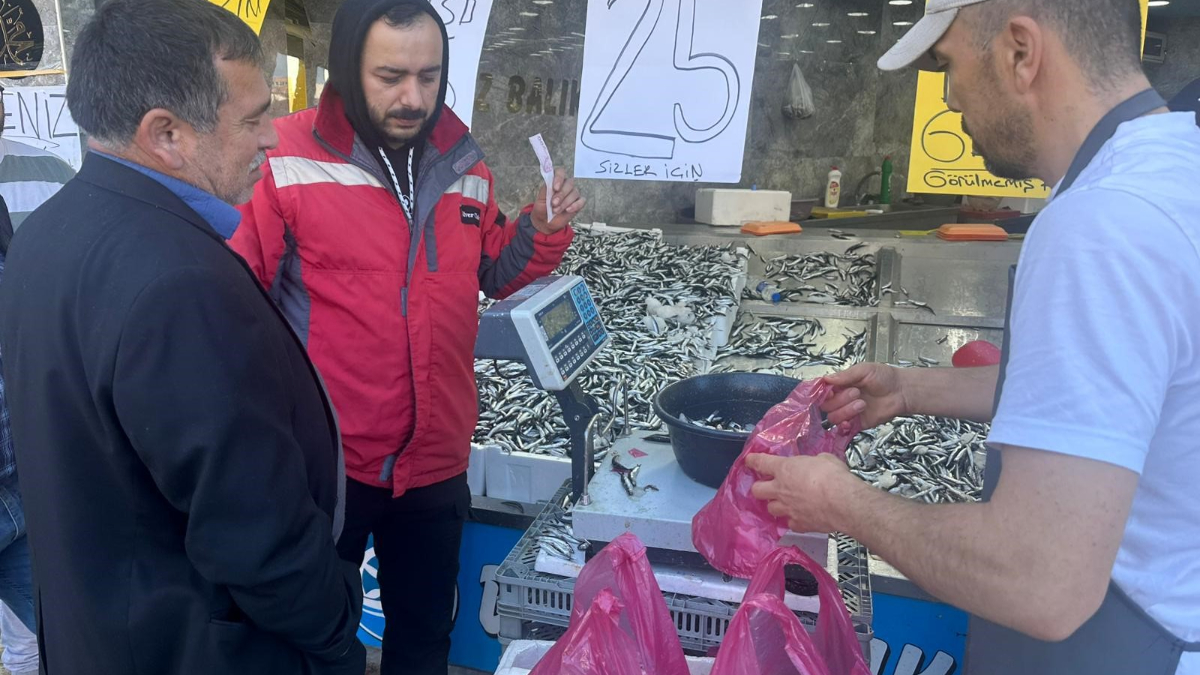 Ordu’da hamsi 25 liraya düştü, vatandaş sıraya girdi