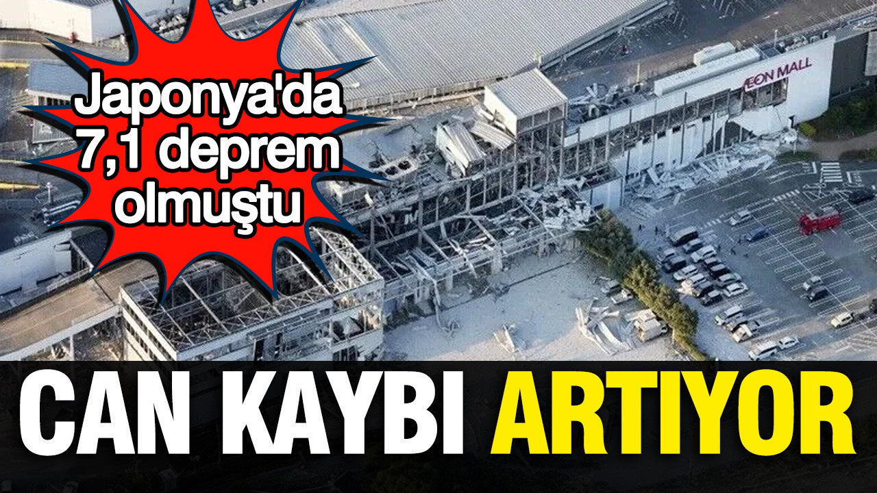 Japonyada depremin bilancosu artiyor can kaybi yukseldi lY1uaSsn