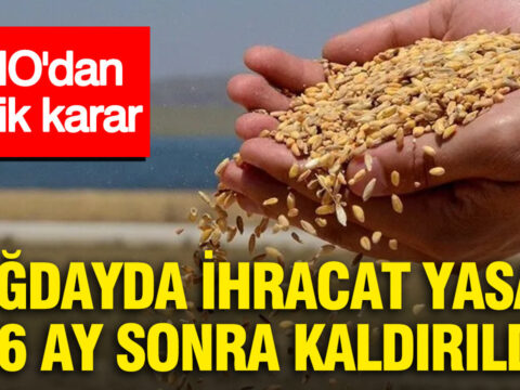 Tmodan kritik karar bugdayda ihracat yasagi 16 ay sonra kaldirildi PYwmMjaj